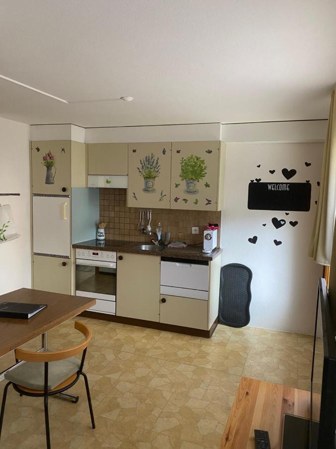 Ferienwohnung Allalinblick Saas Fee Exterior foto