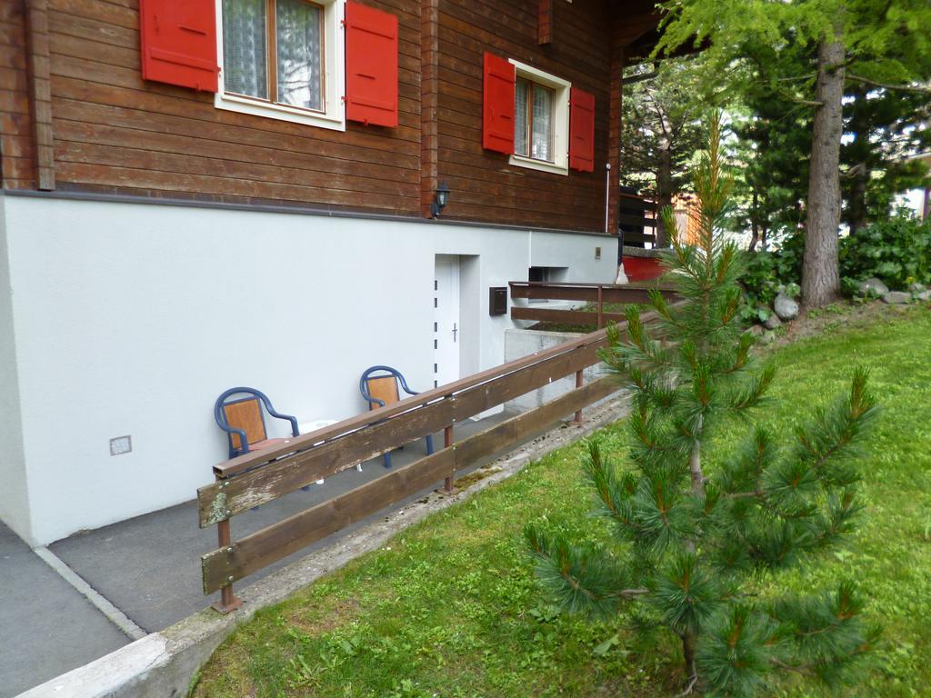 Ferienwohnung Allalinblick Saas Fee Exterior foto
