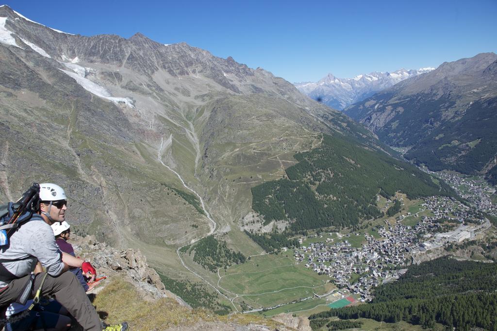 Ferienwohnung Allalinblick Saas Fee Exterior foto